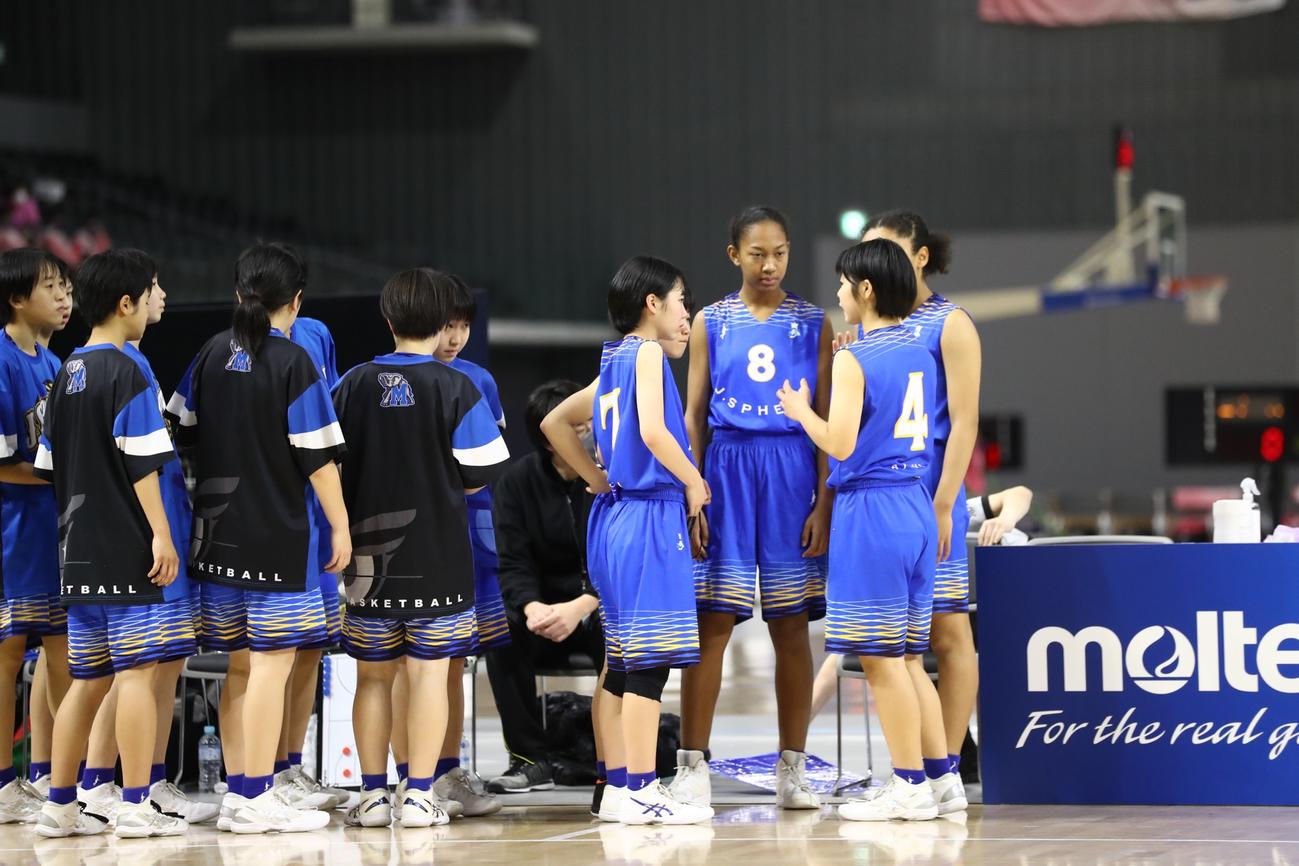 チーム一丸で準決勝まで勝ち上がってきた愛知・J.sphere（C）JBA