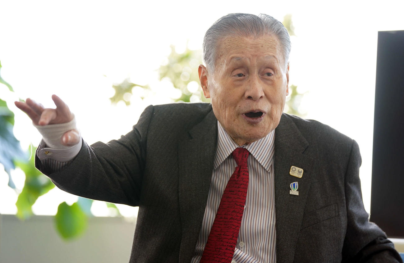 森喜朗会長（2020年12月22日撮影）