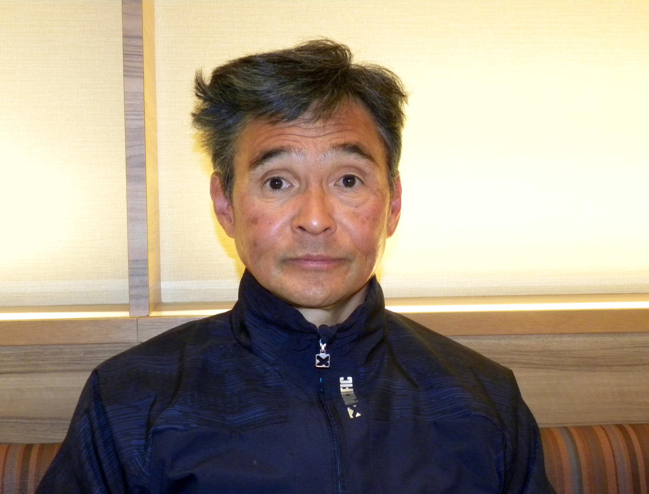 同大3連覇時に2年生FBとして活躍した綾城高志さん（撮影・松本航）