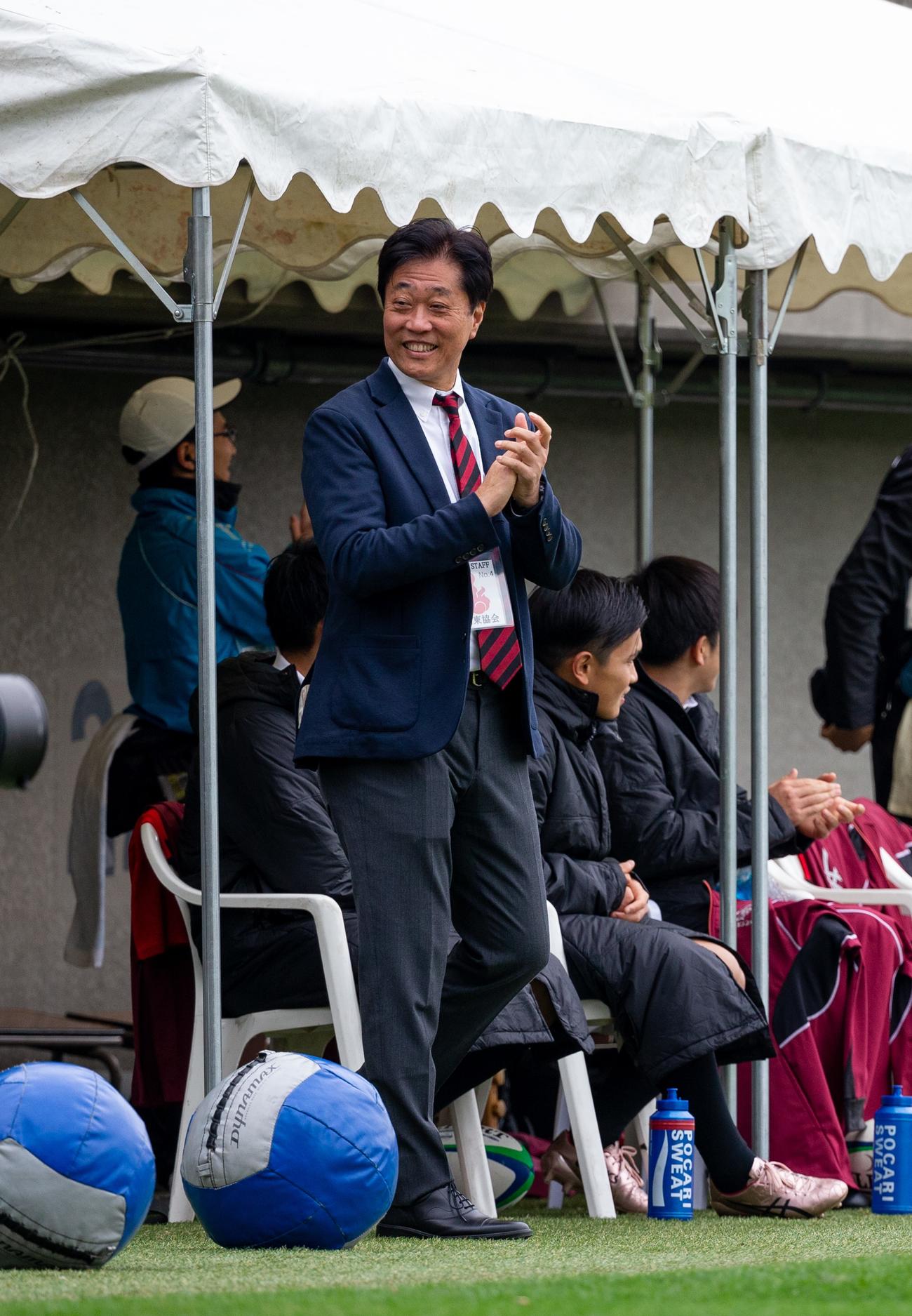早大ラグビー部のチームパフォーマンスダイレクターを務める布施努氏