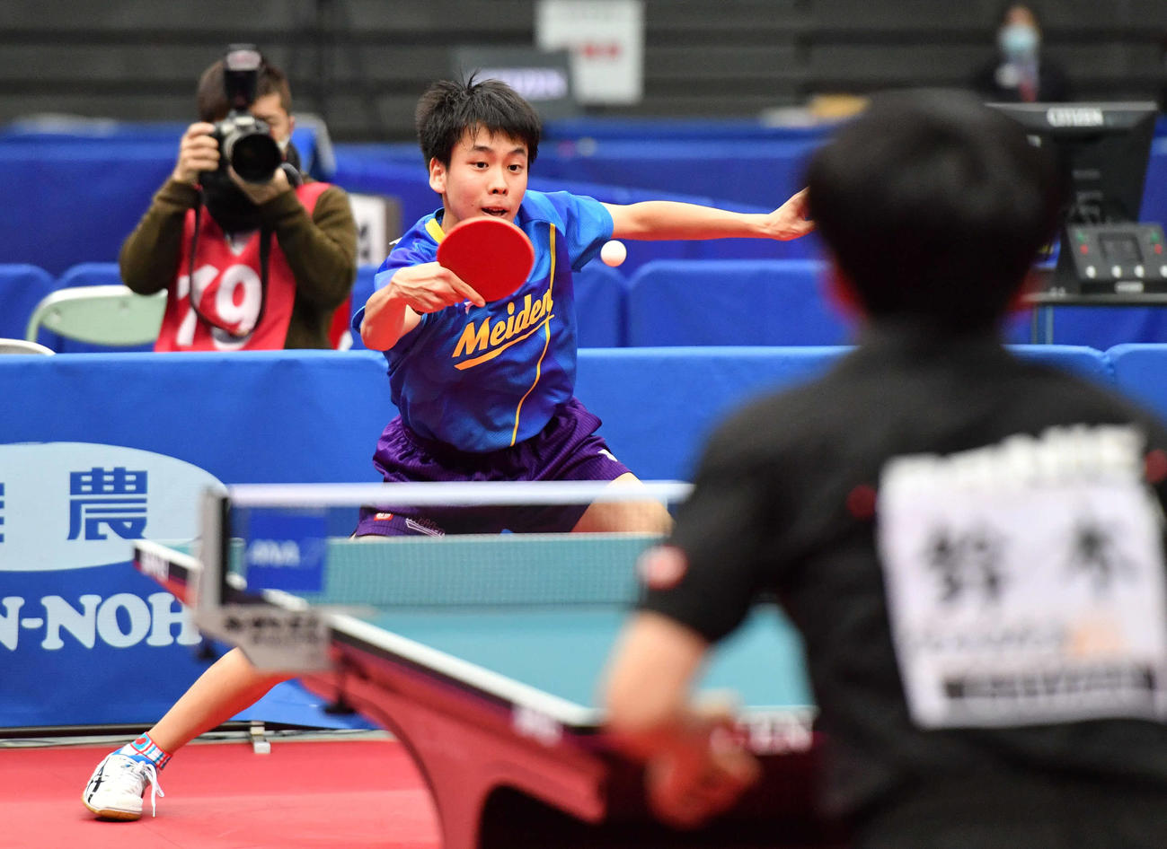 男子ジュニアｖ浜田一輝 同門決戦 ３連勝 感謝 卓球 日刊スポーツ