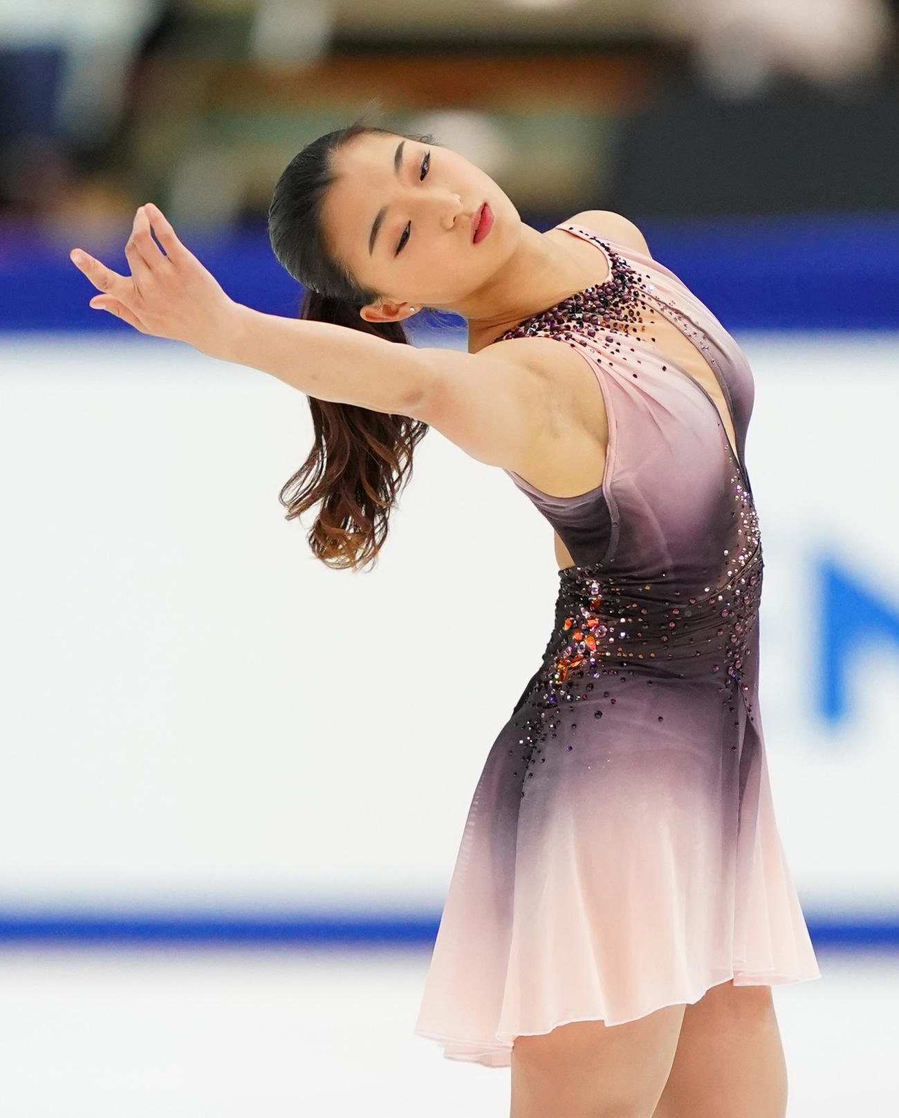 坂本花織（20年12月、代表撮影）