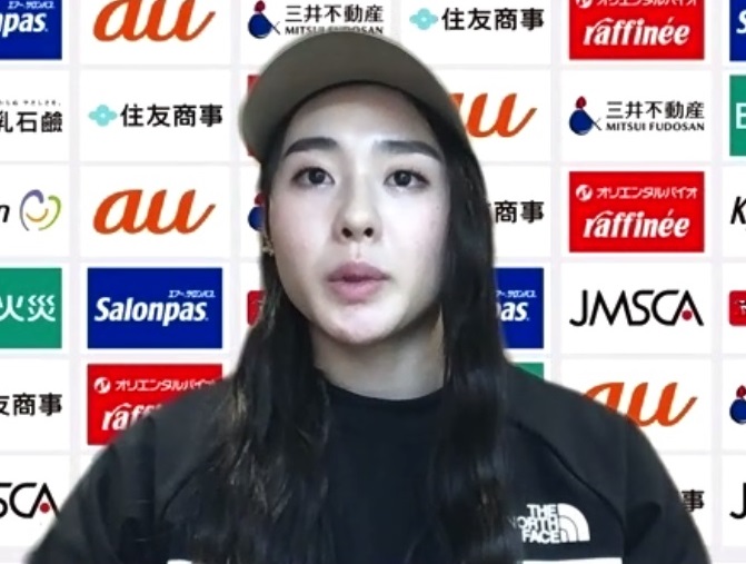 オンライン取材に応じる伊藤ふたば