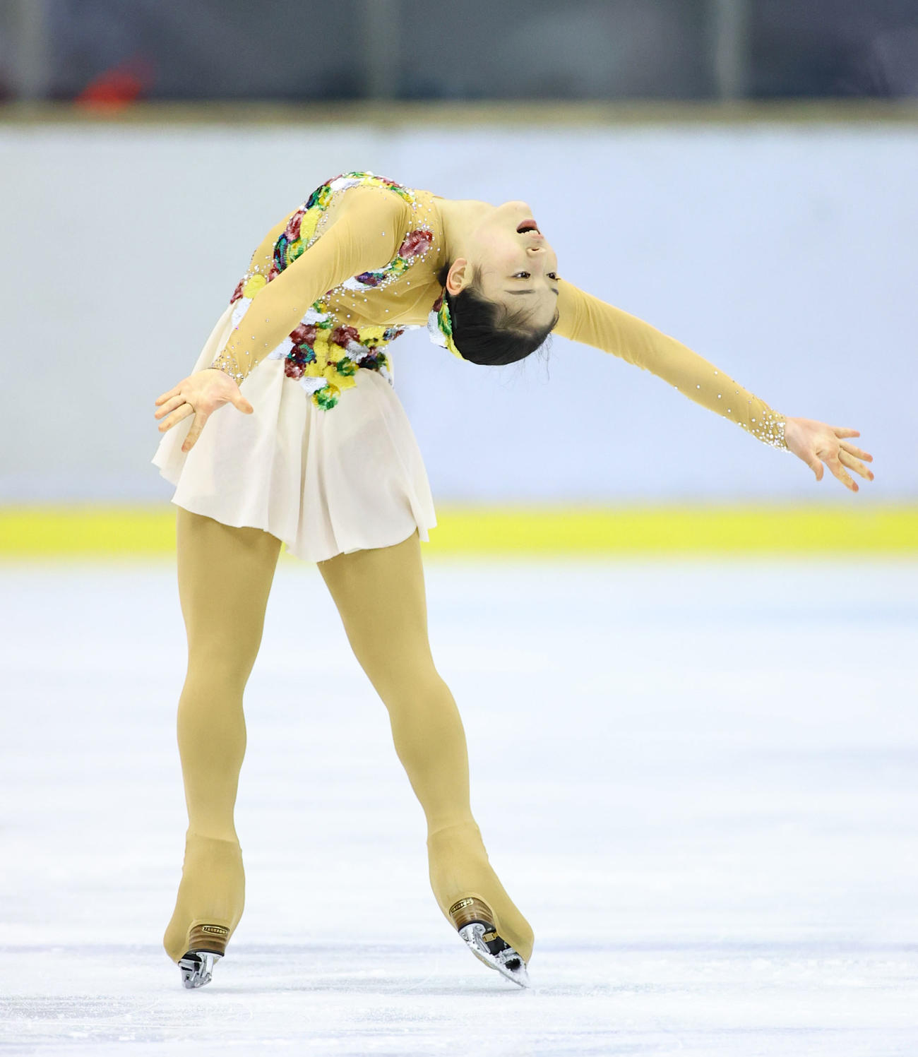 成年女子フリーで演技する川畑和愛（代表撮影）