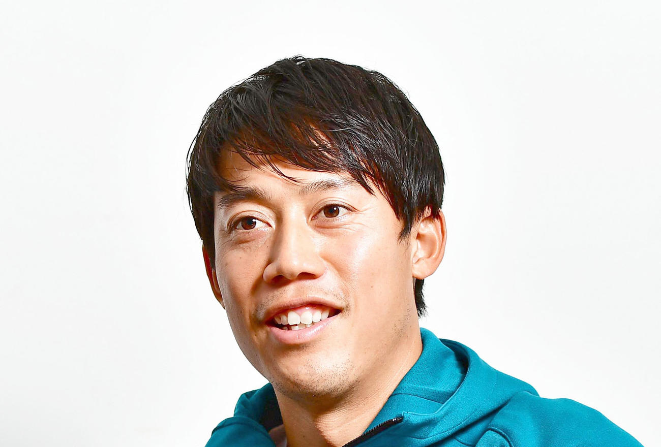 錦織圭（2020年12月10日撮影）