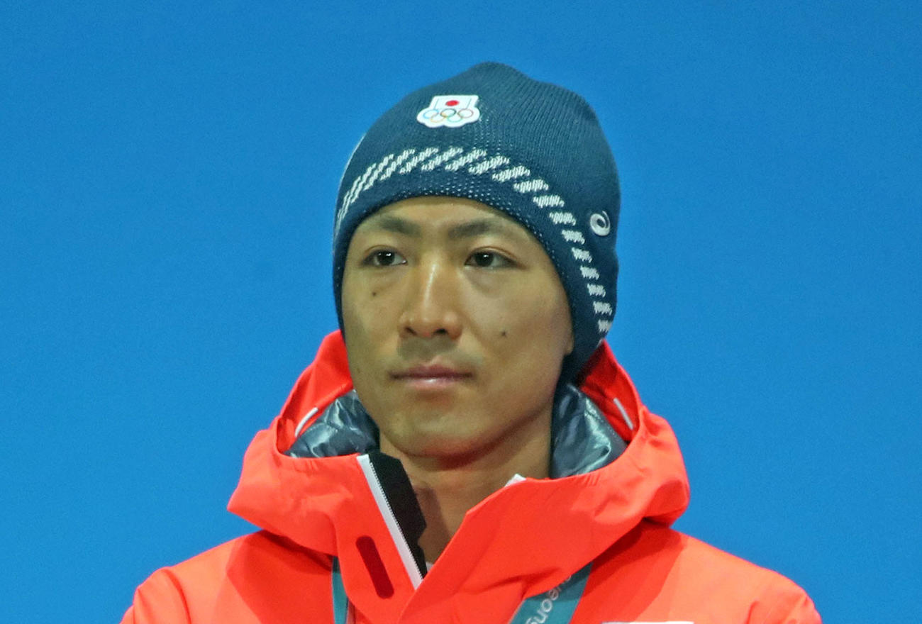 渡部暁斗（2018年2月15日撮影）