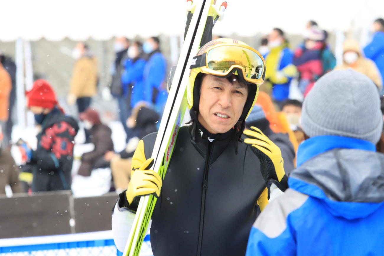 5位に入賞した葛西（撮影・保坂果那）