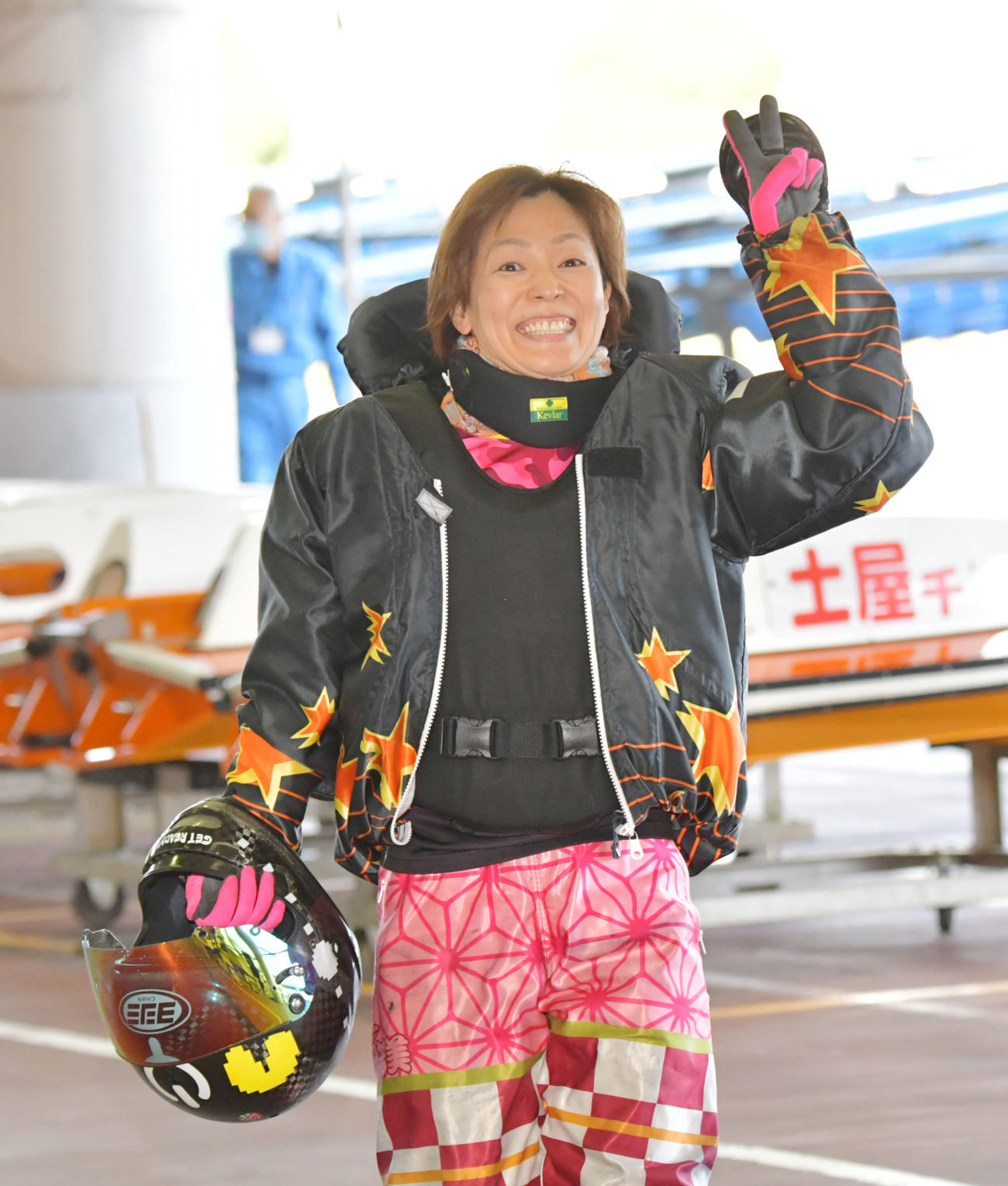 9Rを1着の岩崎芳美（撮影・外山鉄司）