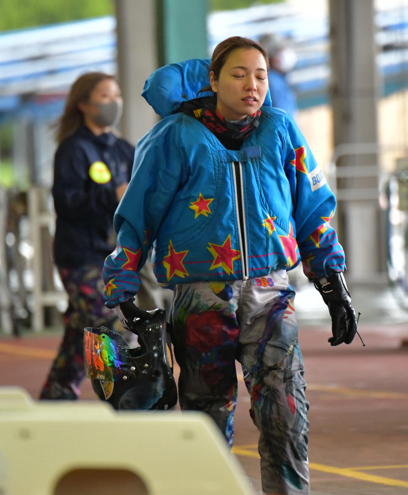 大山千広が準優入りへ、大ピンチに立たされた（撮影・外山鉄司）