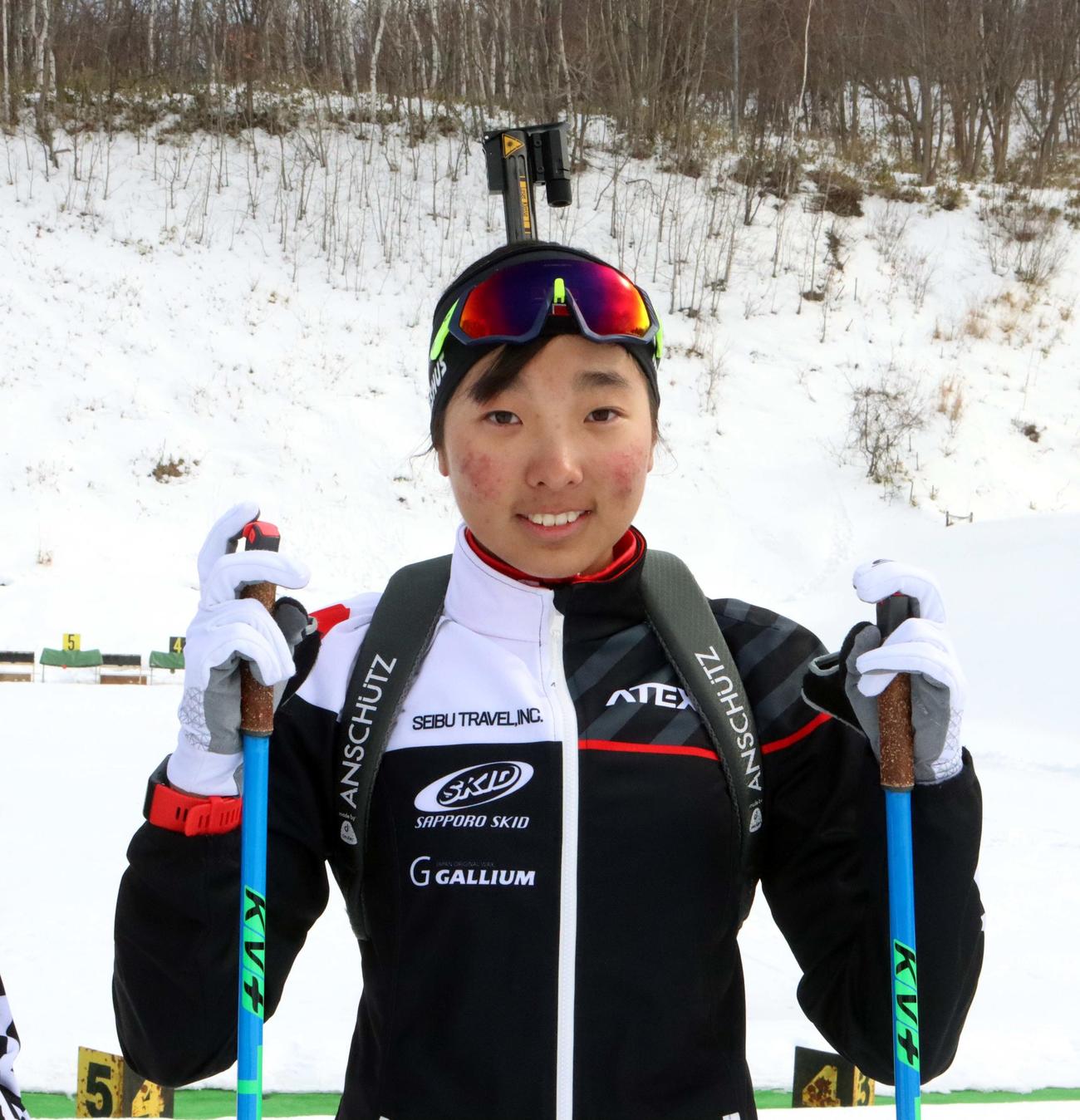 ユース・ジュニア世界選手権に初出場する岩佐（撮影・永野高輔）