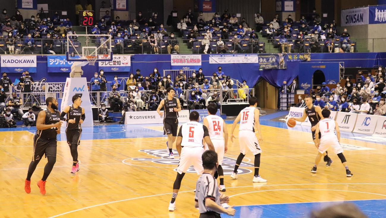 Bリーグ・三河の試合