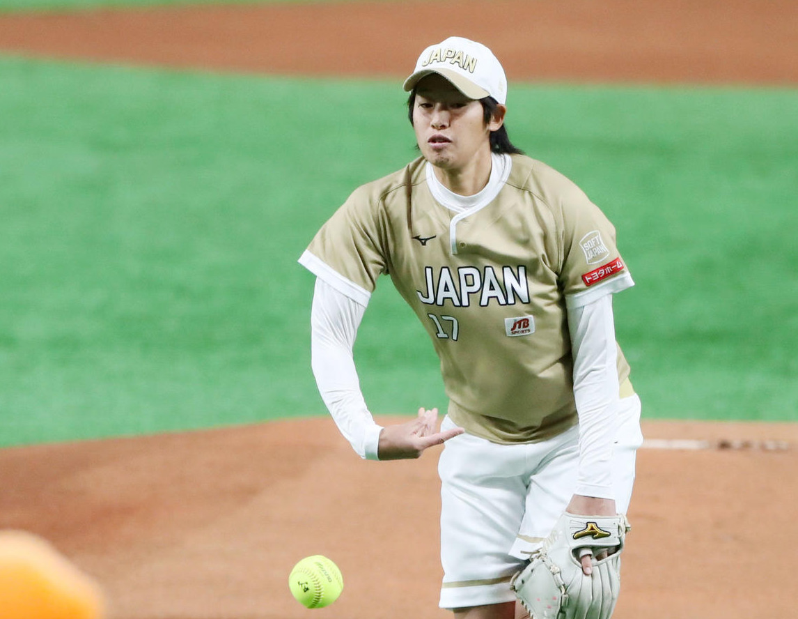 上野由岐子（19年4月4日撮影）