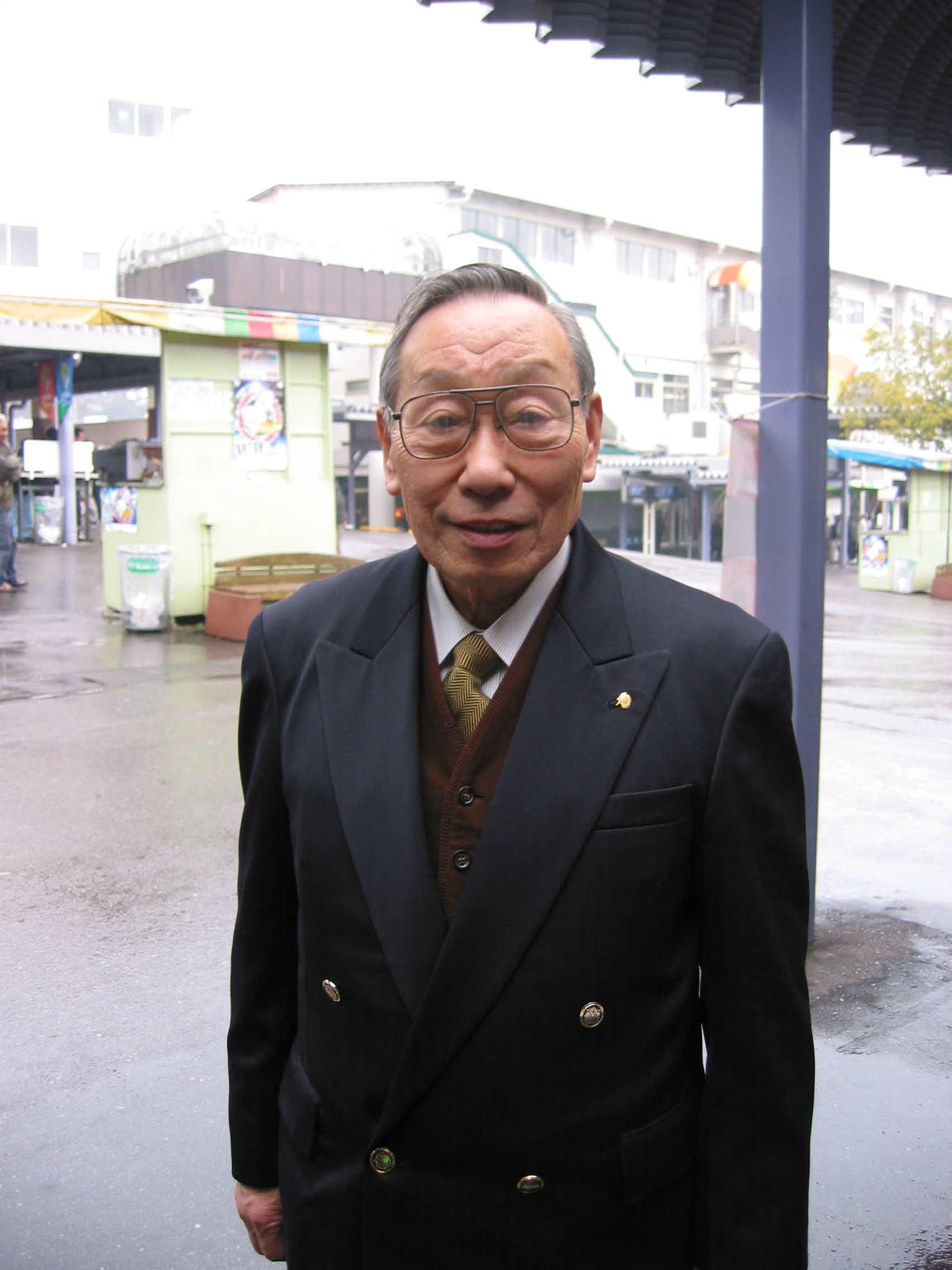 松本勝明さん（2007年2月23日撮影）