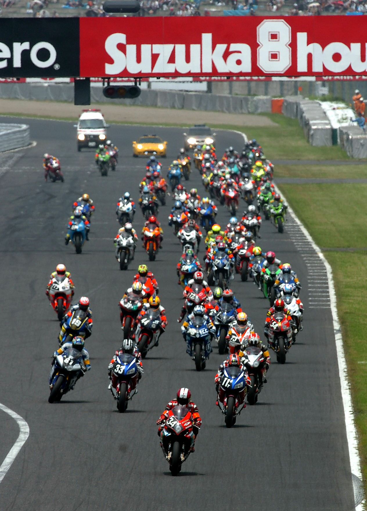 鈴鹿8時間耐久ロードレース（2007年7月29日撮影）