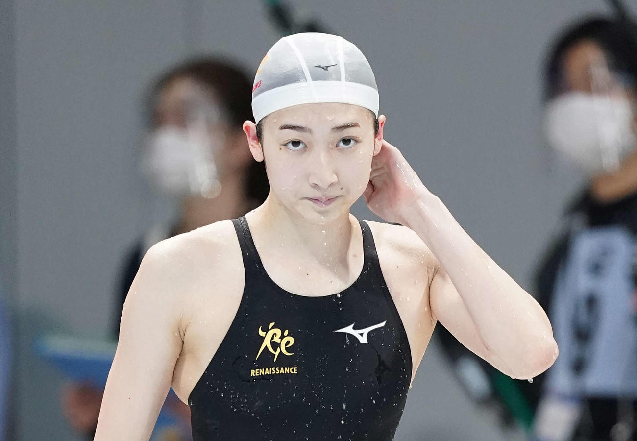 池江璃花子（2021年2月7日撮影）