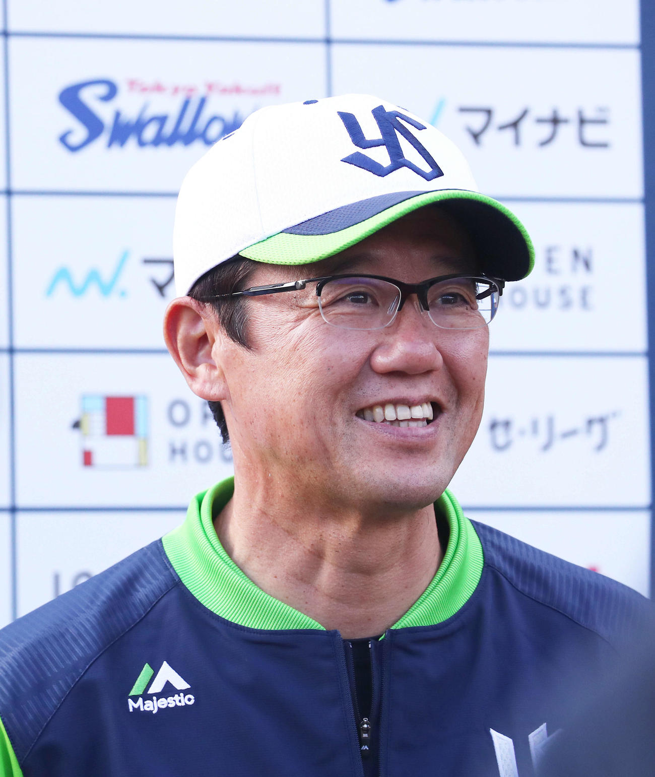 古田敦也氏（2021年2月9日撮影）