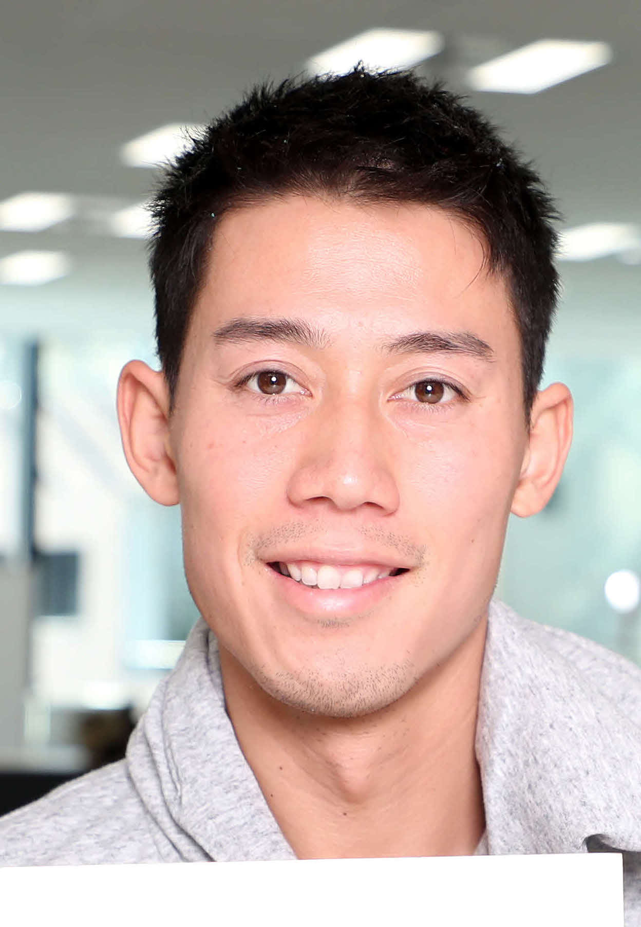 錦織圭（2019年11月30日撮影）