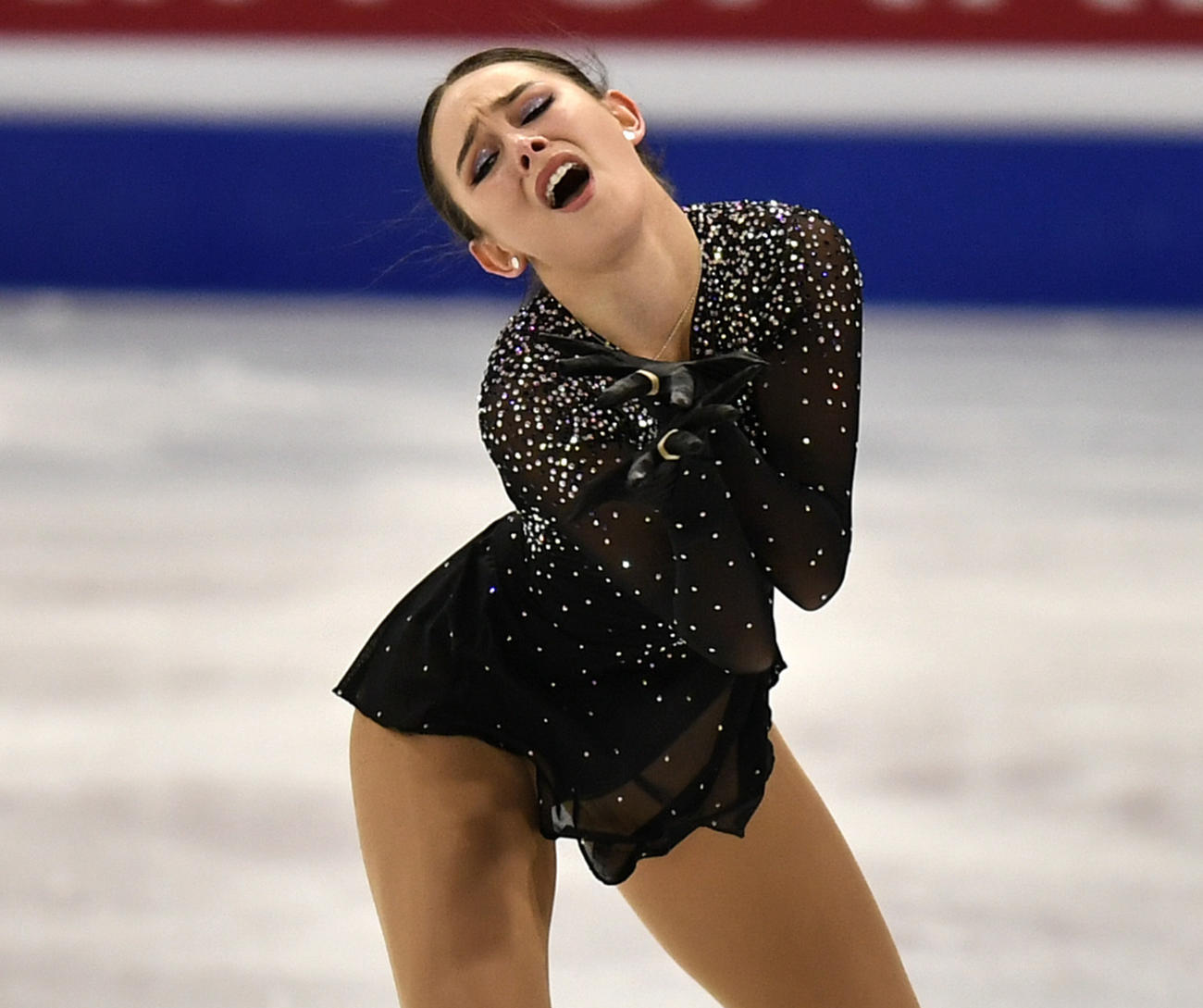 世界選手権女子SPに出場したカイラニ・クレイン（AP）
