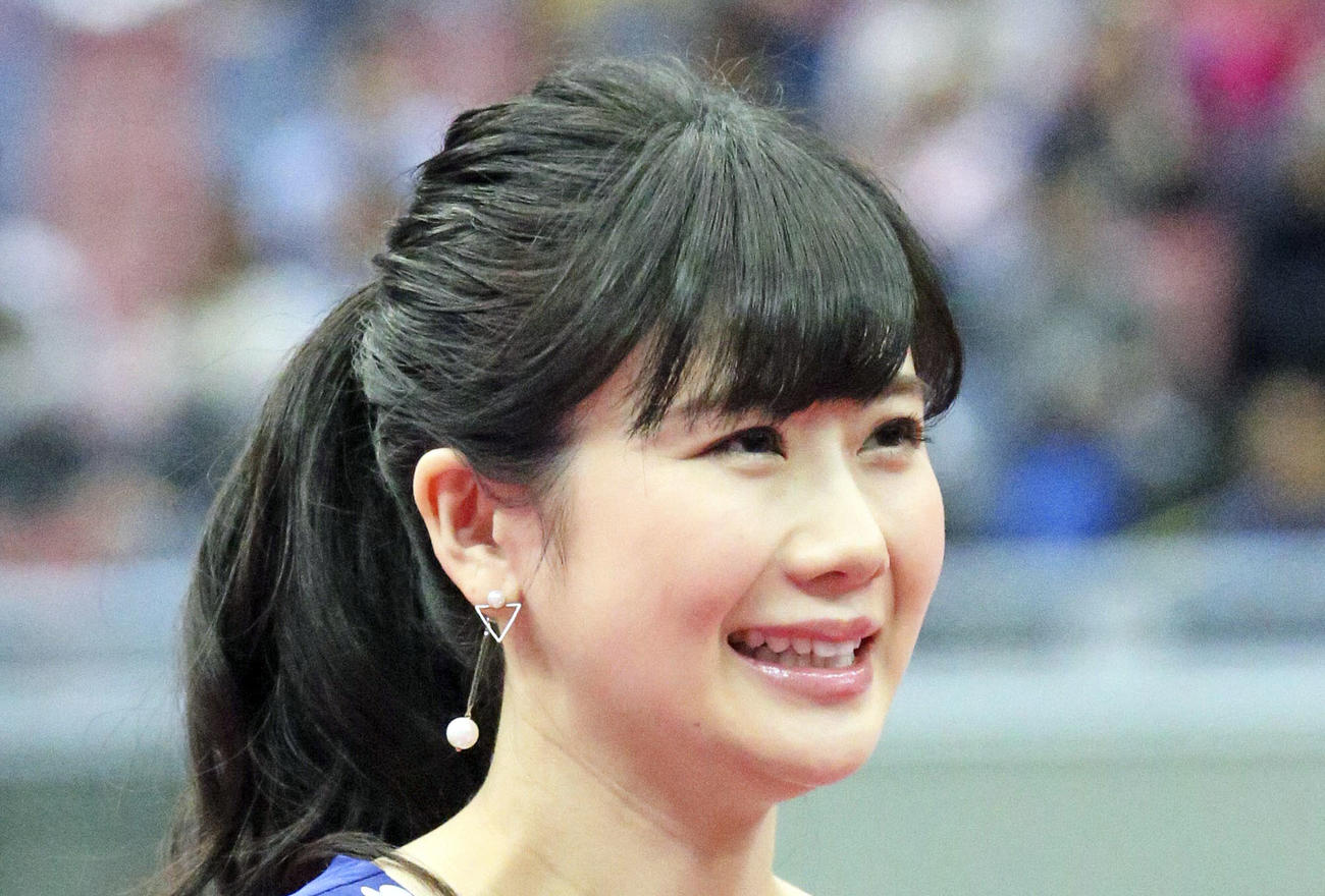福原愛さん（2019年1月19日撮影）