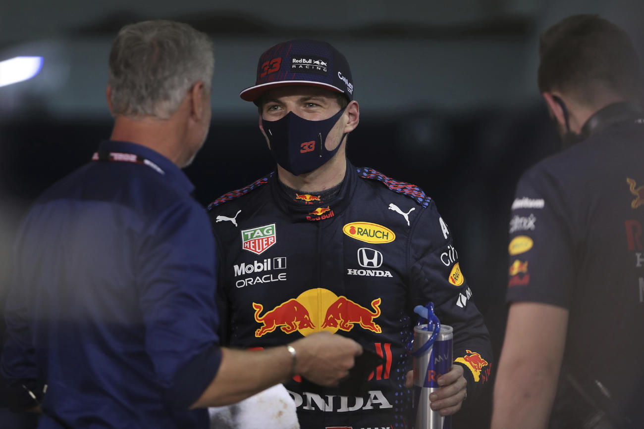 ポールポジション獲得したフェルスタッペン（AP）