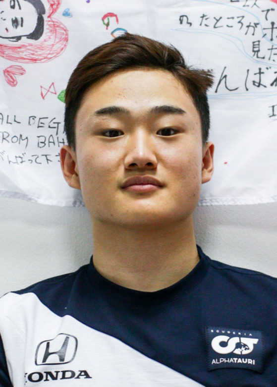 デビュー戦で9位に入った角田裕毅（ゲッティ＝共同）