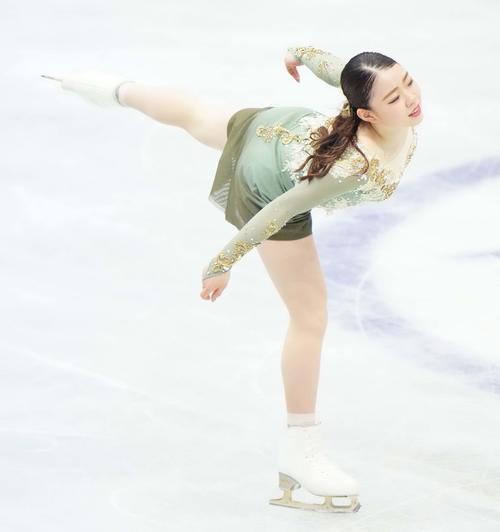女子フリー　演技をする紀平梨花（代表撮影）