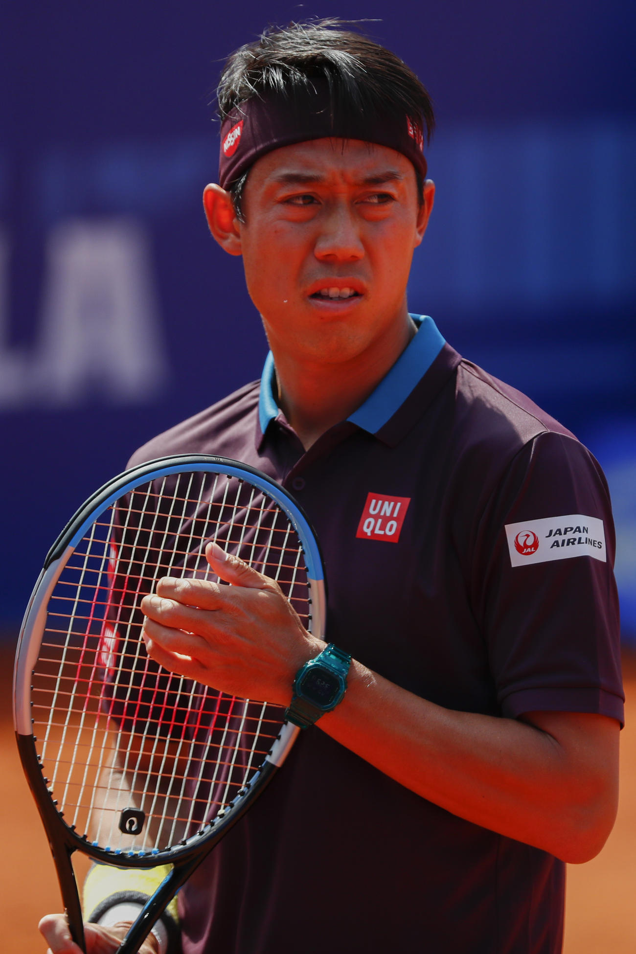 バルセロナオープン1回戦を突破した錦織圭（AP）
