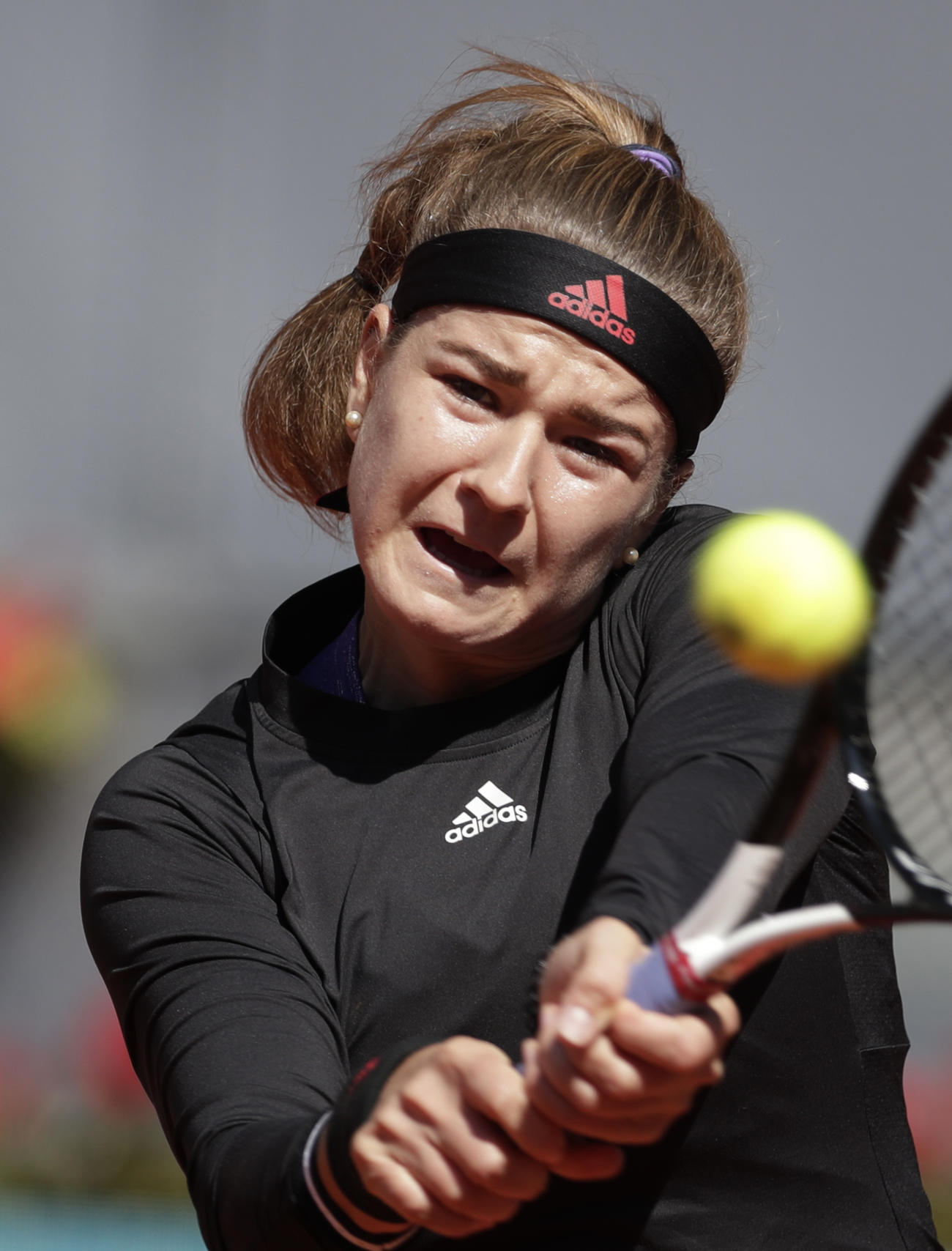 大坂に勝利したムコバ（AP）
