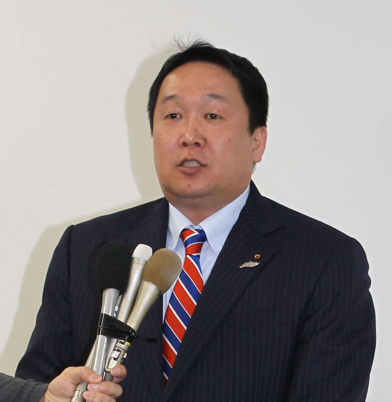 Bリーグ新潟の小菅社長（2017年3月10日撮影）