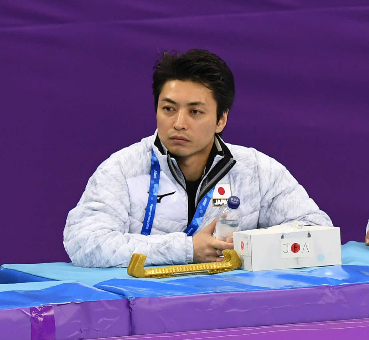 田村岳斗コーチ（2018年平昌五輪）