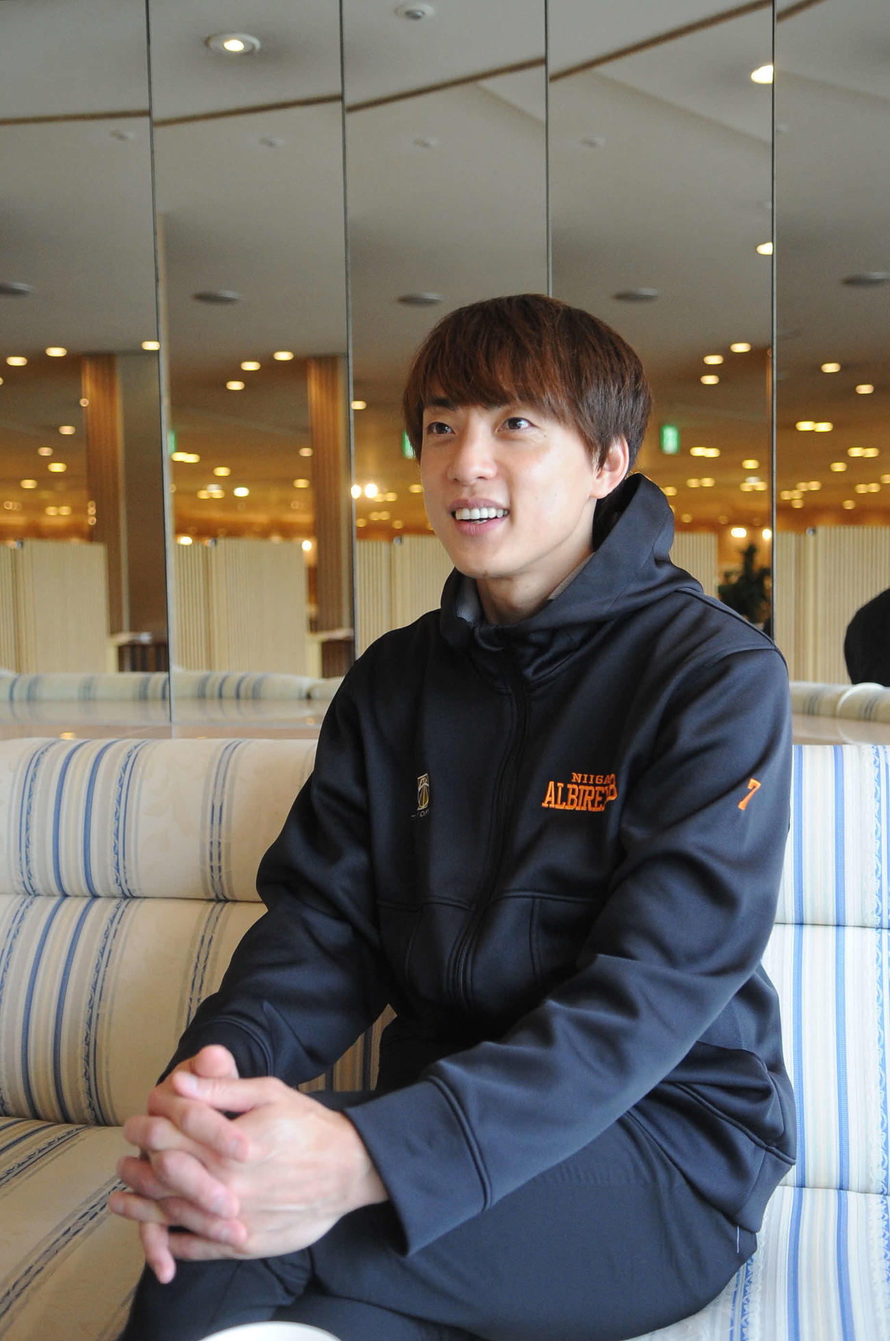 シーズンの振り返りと、今後について語る五十嵐