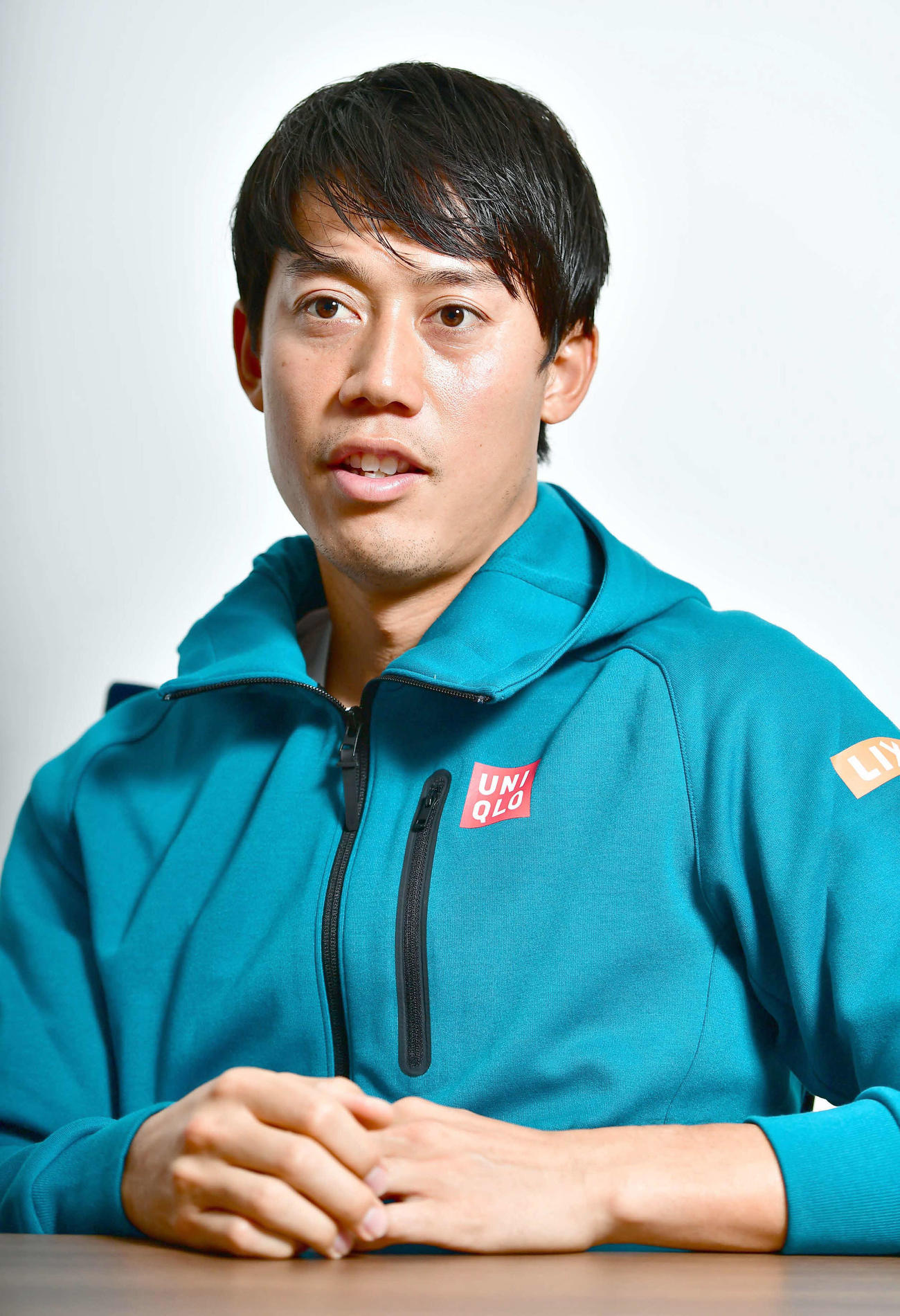 錦織圭（20年12月10日撮影）