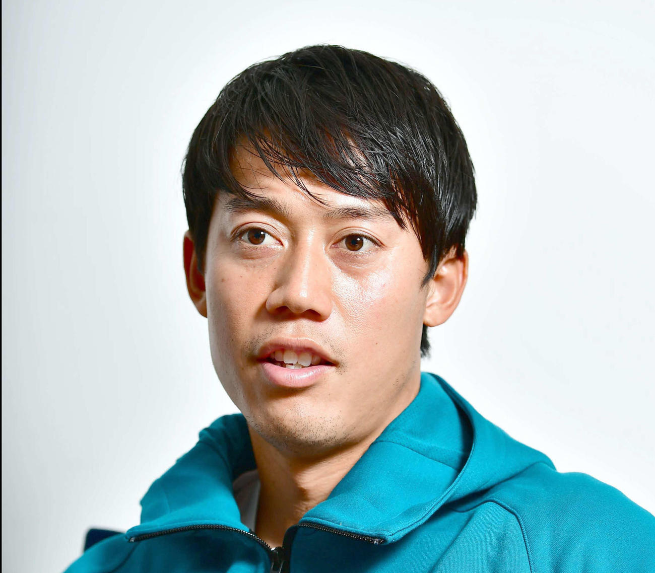 錦織圭（20年12月10日撮影）