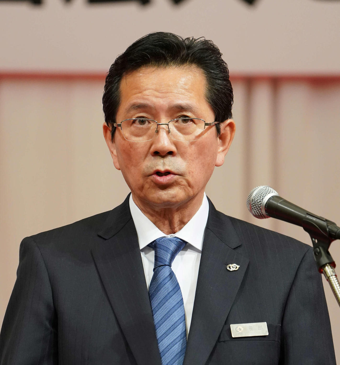 JKA笹部俊雄会長（2020年2月13日撮影）