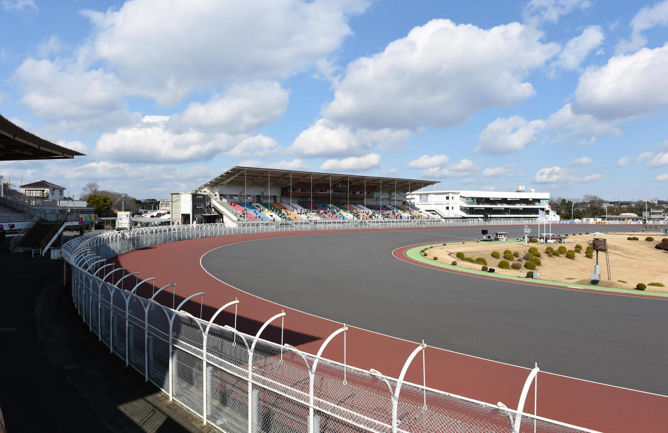 ジャンボ配当が出た浜松オートレース場（2015年撮影）