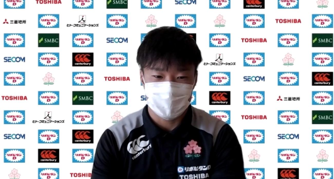 日本代表の大分・別府合宿に参加しているSH斎藤直人はオンライン会見で思いを語る