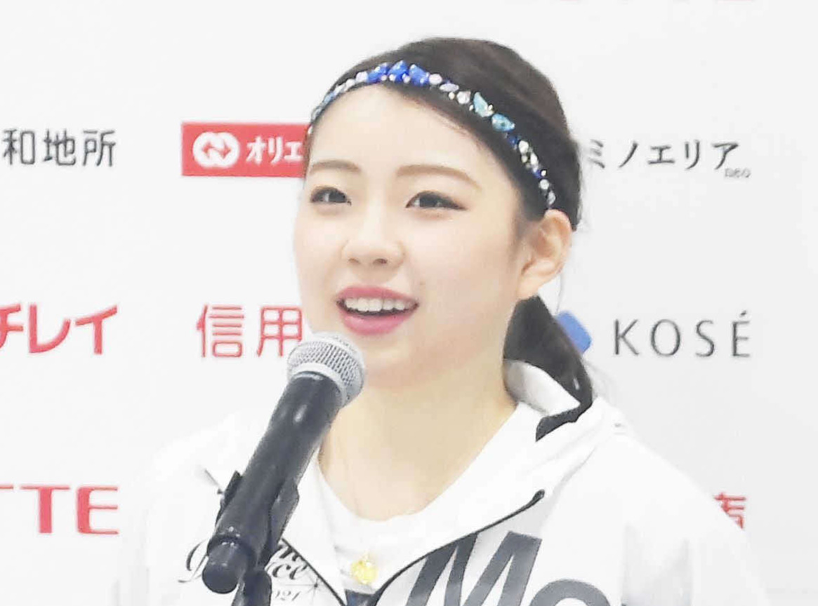 紀平梨花（2021年7月9日撮影）