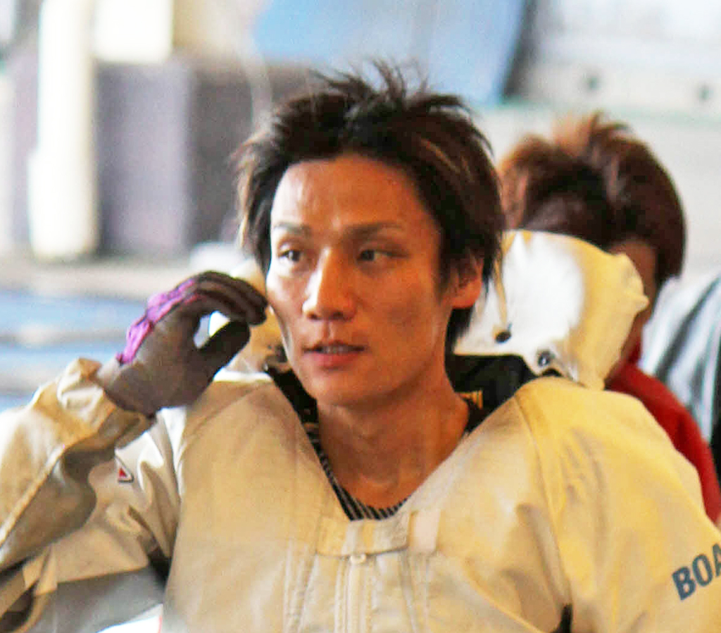 準優10Ｒは上野真之介がスタート合戦を制して優出一番乗りを決めた（撮影・北條直治）