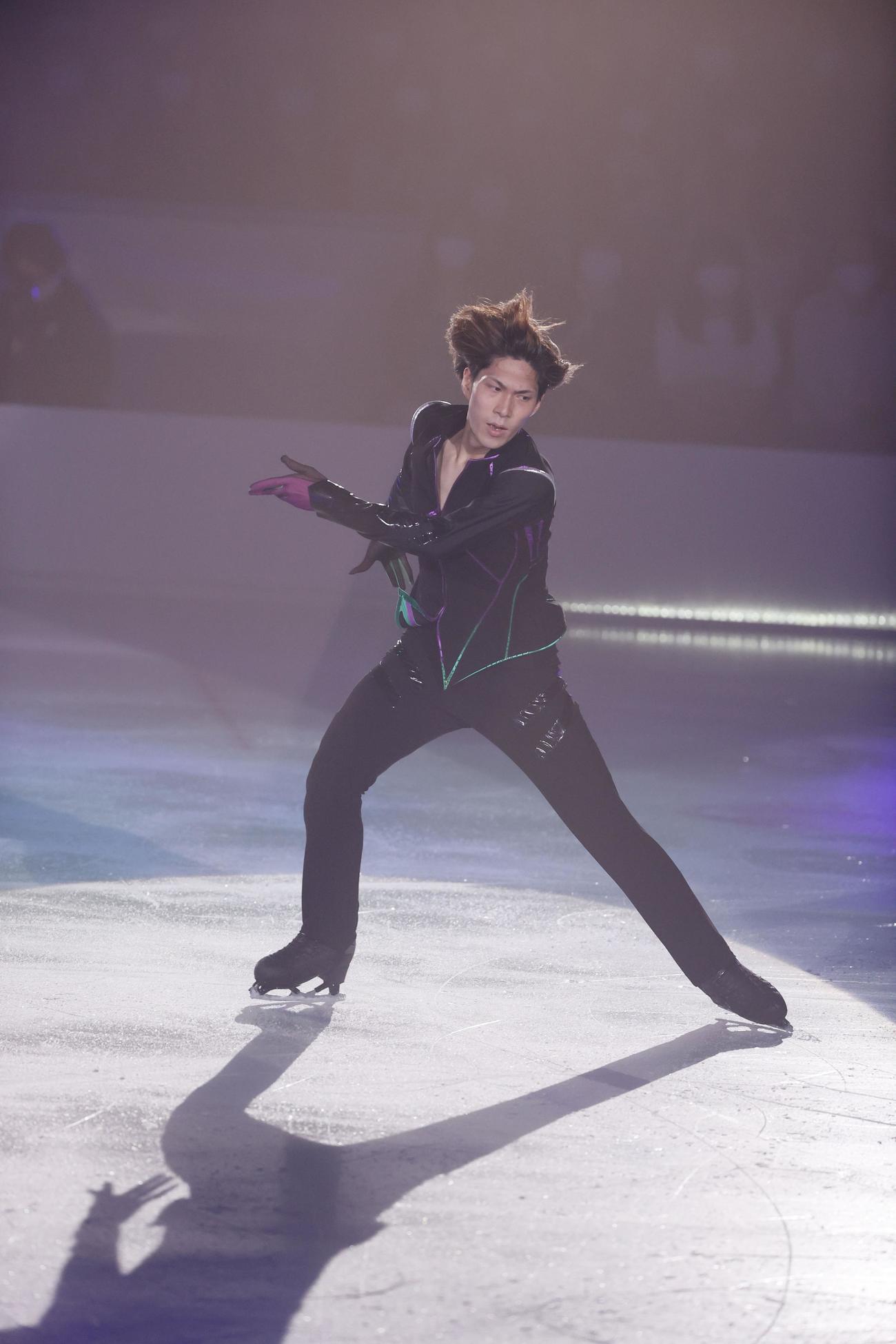 ザ・アイスで演技する田中刑事（ｃ）THE ICE 2021／Koichi Nakamura