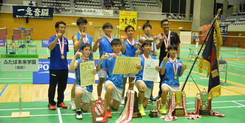 男子はふたば未来学園が優勝 女子は５連覇ならず 高校総体バドミントン スポーツ写真ニュース 日刊スポーツ