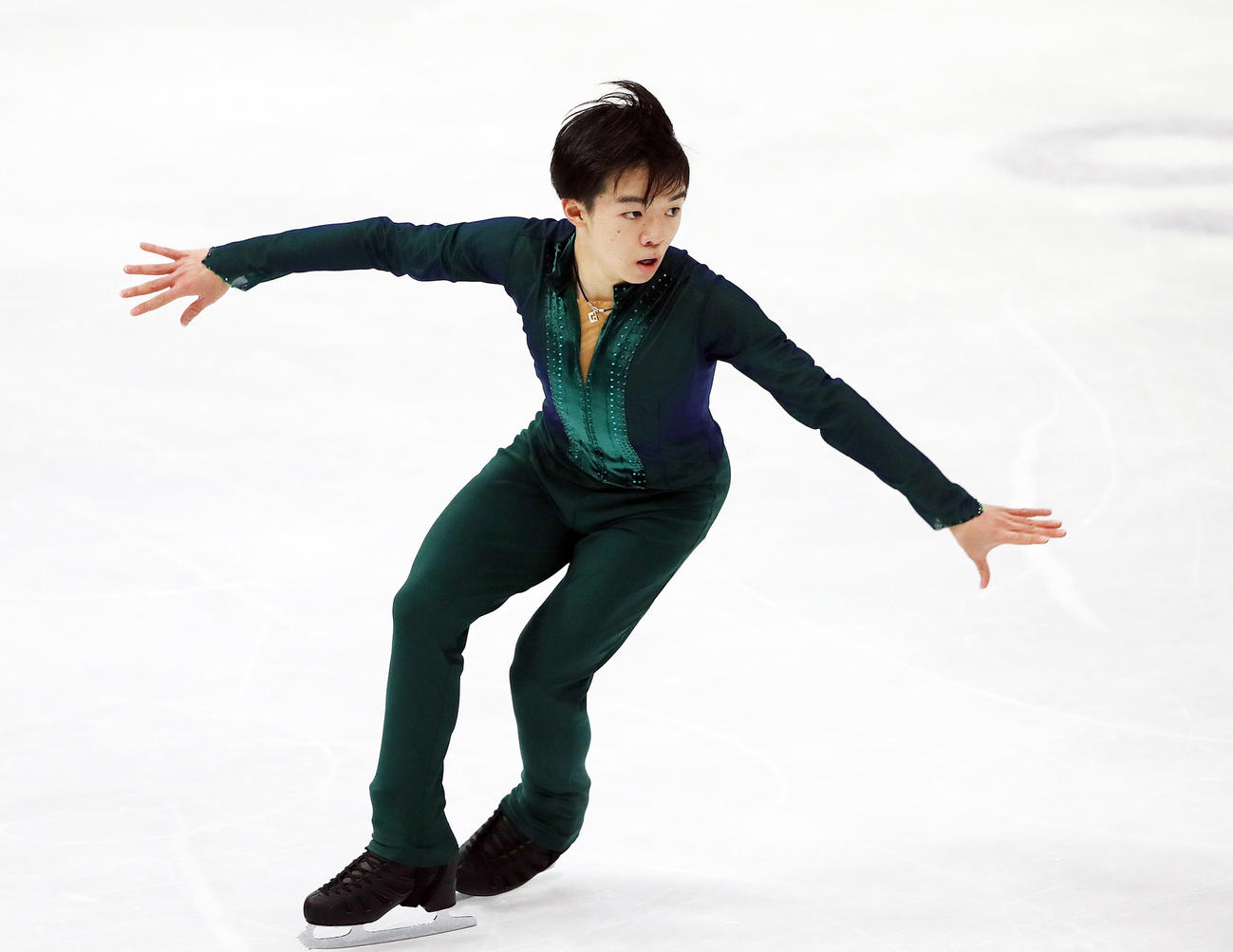 世界選手権2位の鍵山優真（撮影・PNP＝2021年3月27日）