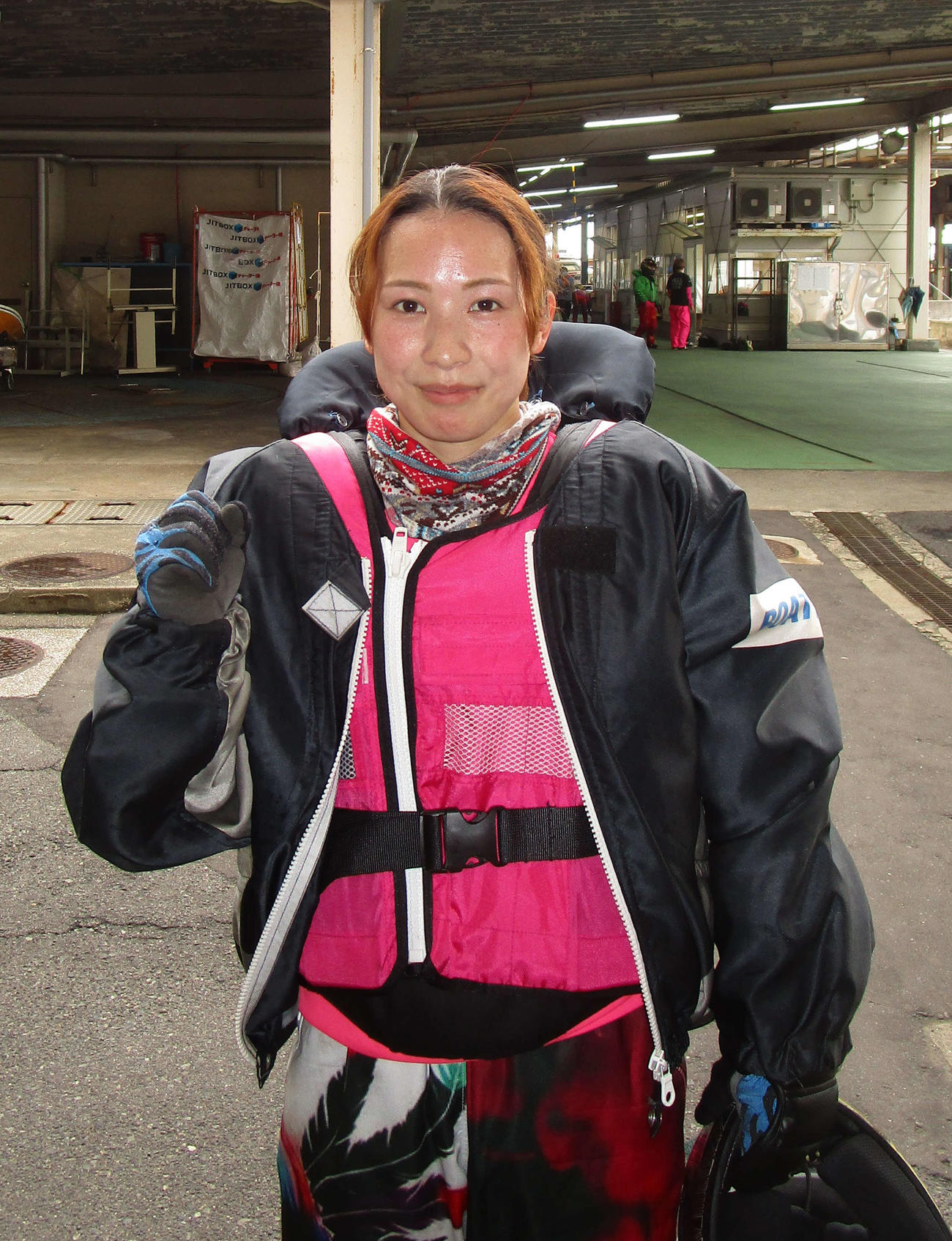 3日目連勝で、通算100勝を達成した新田有理