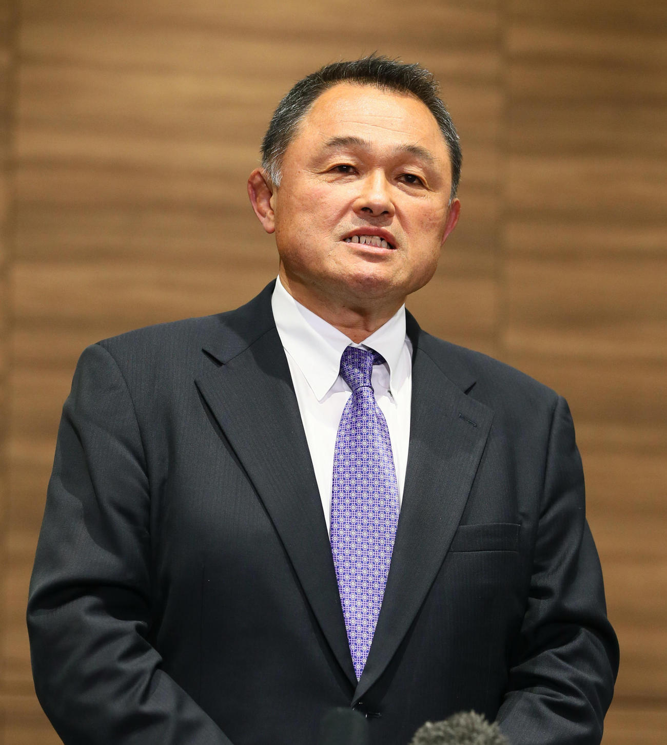 日本オリンピック委員会（JOC）山下泰裕会長（2020年3月23日撮影）