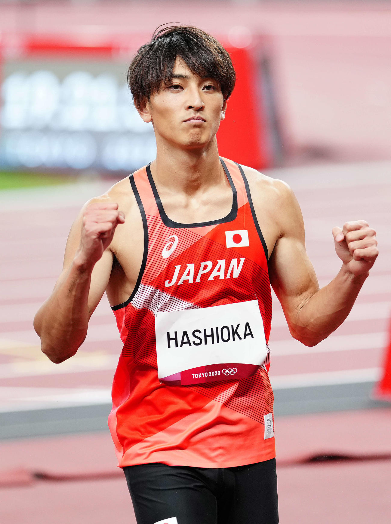 橋岡優輝（2021年7月31日撮影）