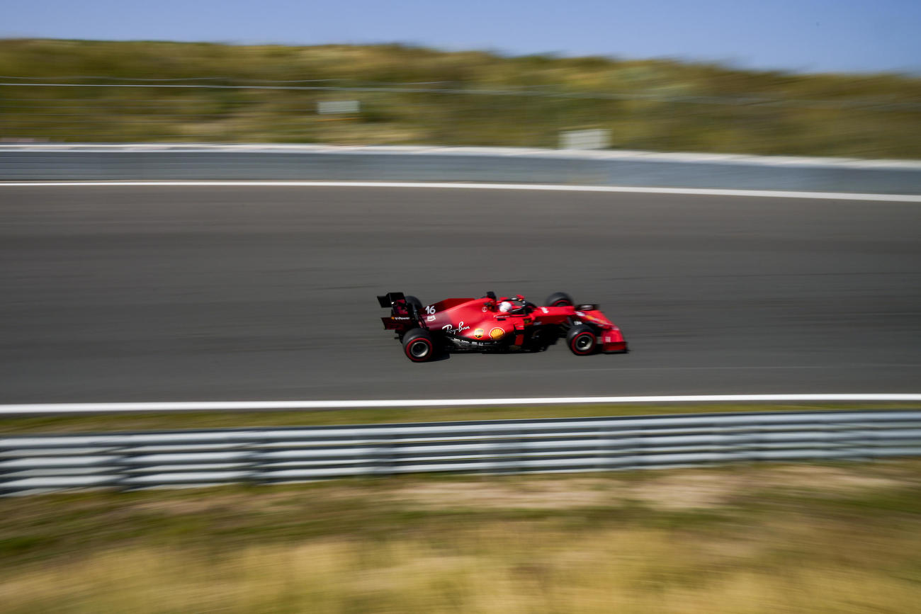 フェラーリのシャルル・ルクレール（AP）
