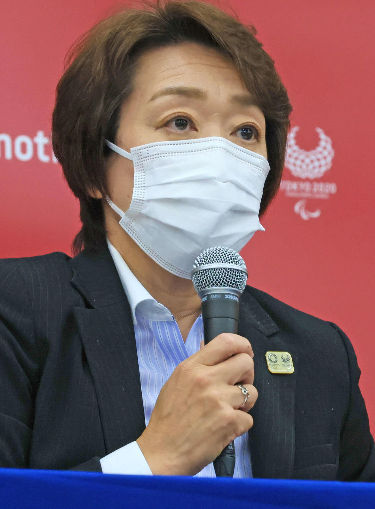 橋本聖子会長（2021年8月16日撮影）