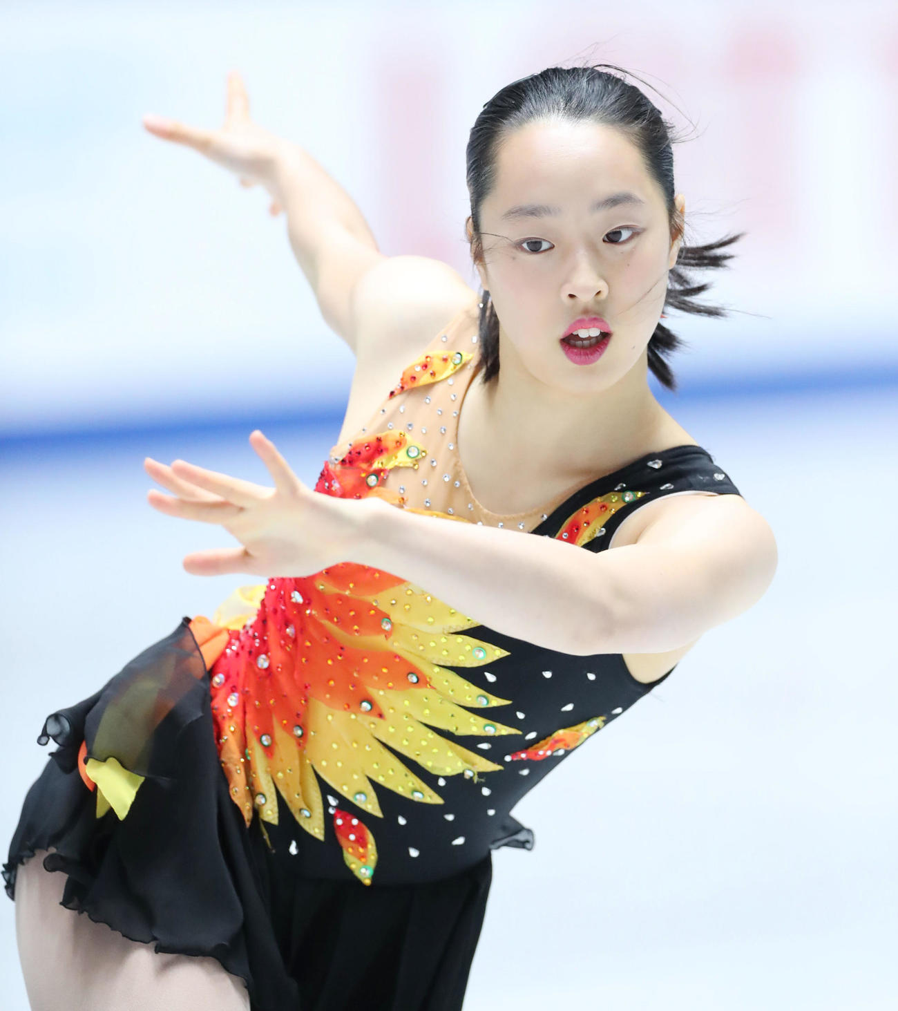 広谷帆香（2019年12月21日撮影）