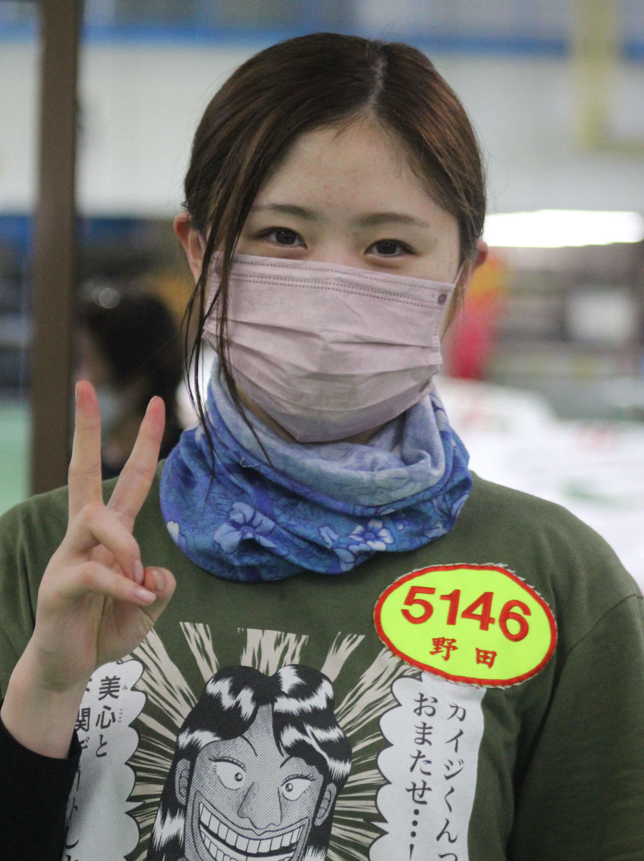 野田彩加がうねりのある福岡水面に挑む