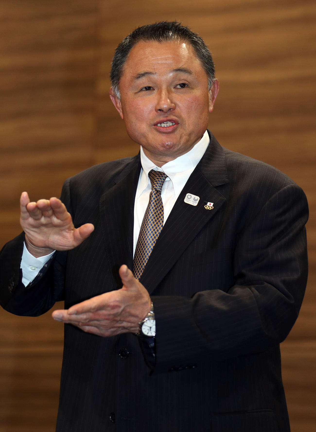 JOC山下泰裕会長（20年3月撮影）