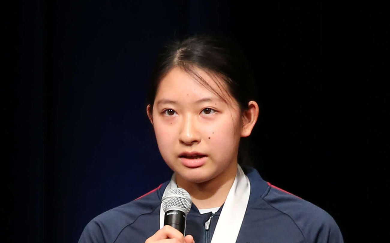 原田紗希（2019年11月2日撮影）